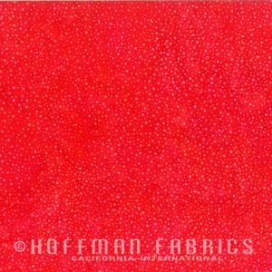 Hoffman Bali Batik Hand Paint Red