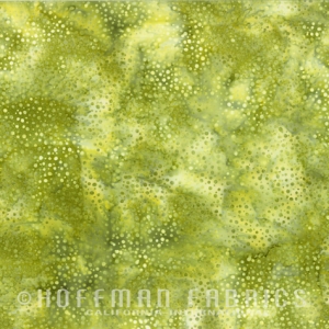 Bali Batik Handpaint, Hoffman   (885-211-Green-Tea) Quadrat ca. 25x25 cm