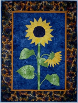 Sunflower-Wandbild- Nähanleitung